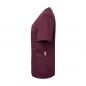 Preview: KARLOWSKY Essential | Damen Kurzarm-Kasack (aubergine) KS63